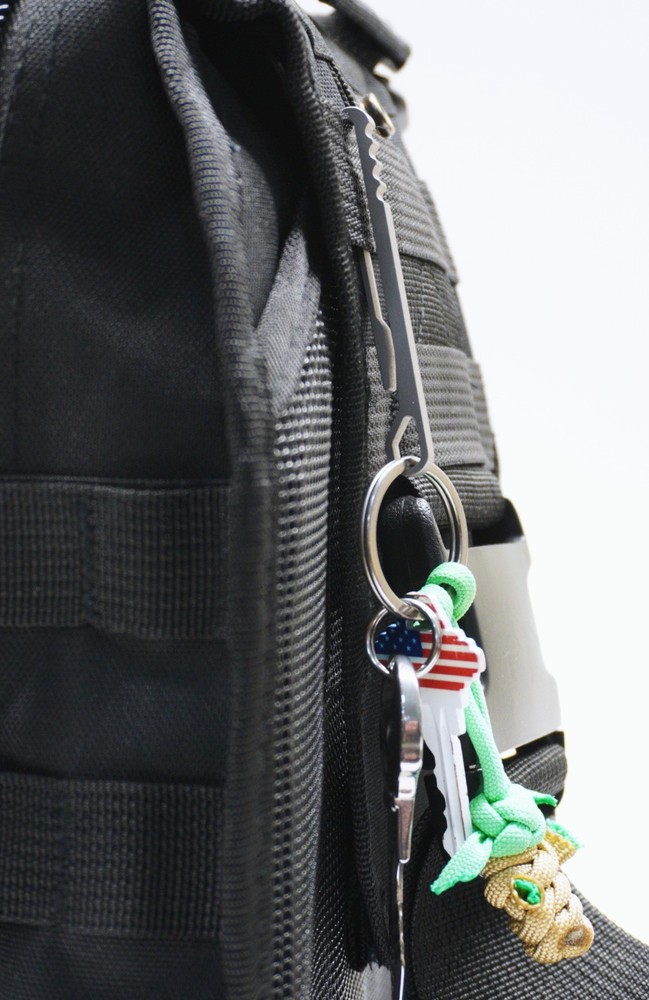 Titanium Pocket Clip & Key Ring Set – Minimalist EDC Design