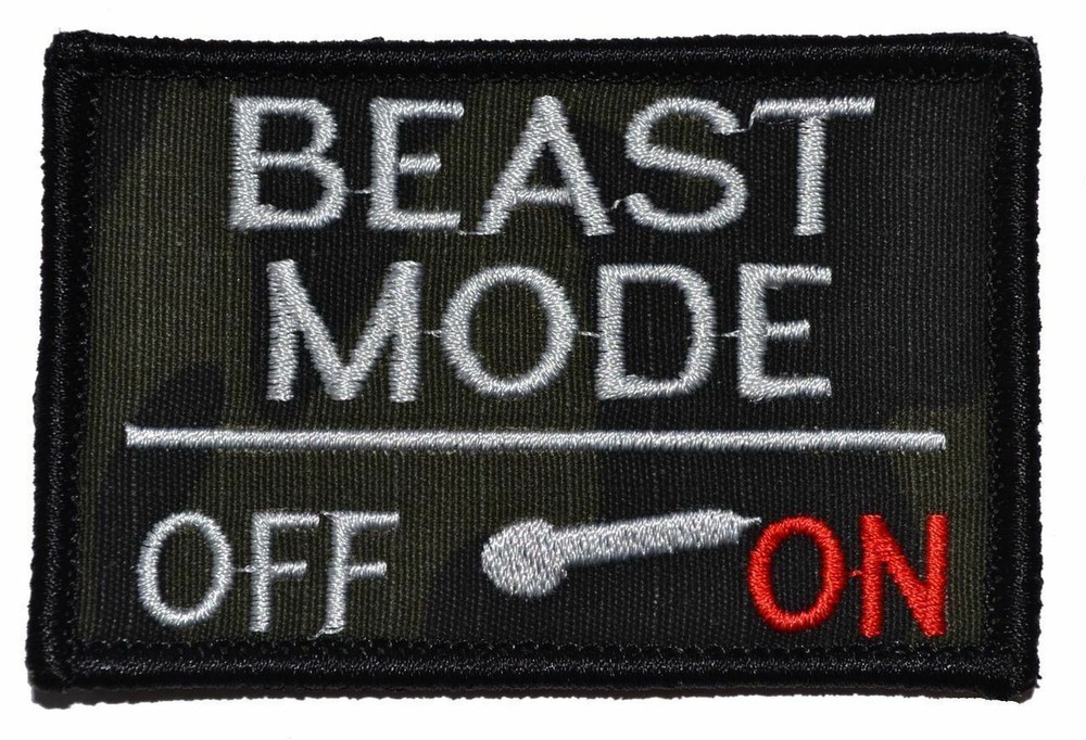 BEAST MODE Activated - 2x3 Patch