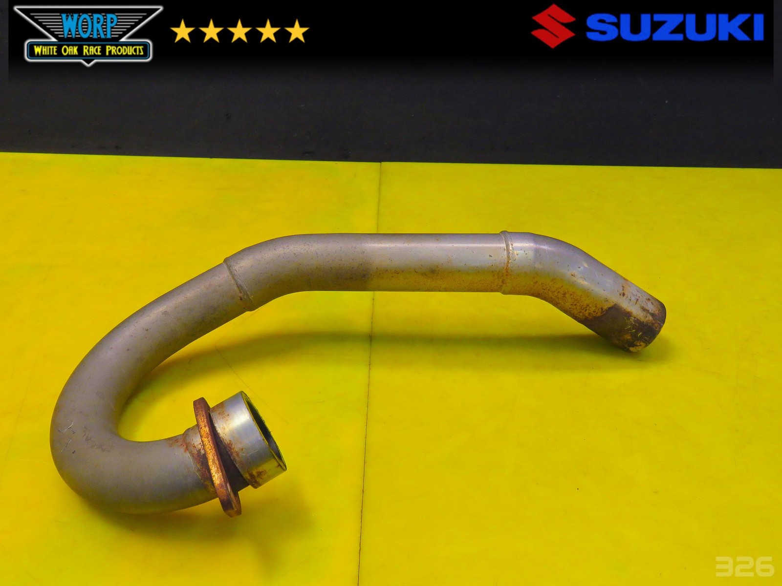 2003 SUZUKI QUADSPORT LTZ400 KFX DVX CT RACING SUPERTRAPP STYLE EXHAUST MUFFLER