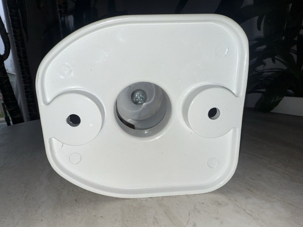 Amer Mounts White Adjustable Wall Mounted Surveillance Camera Bracket