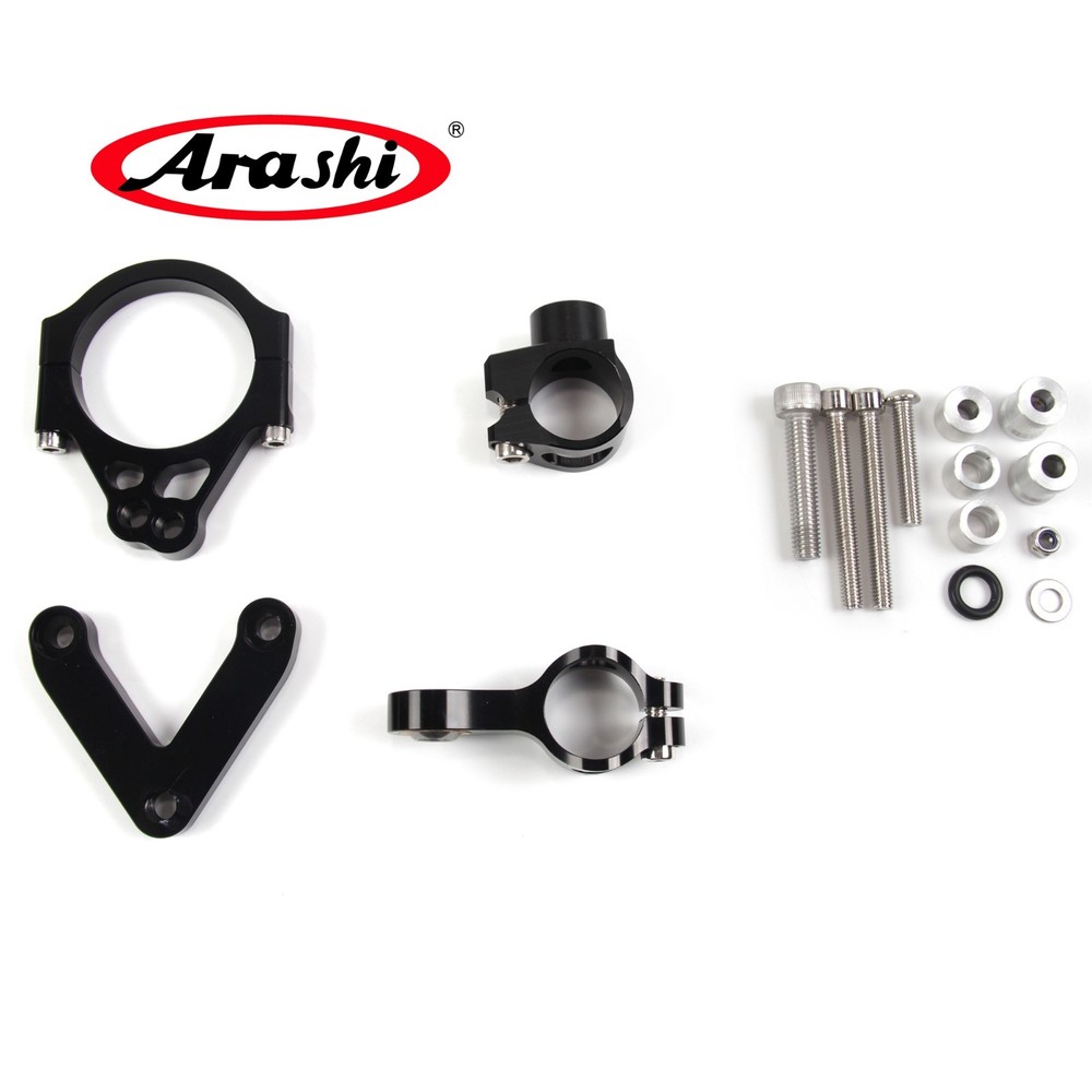 For Ducati 848 2008 2009 2010 Steering Damper Stabilizer Mounting Bracket Kit