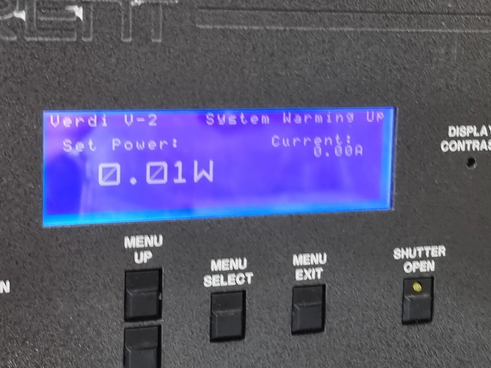 Used COHERENT VERDI-2W Verdi 2W Solid State Diode Laser