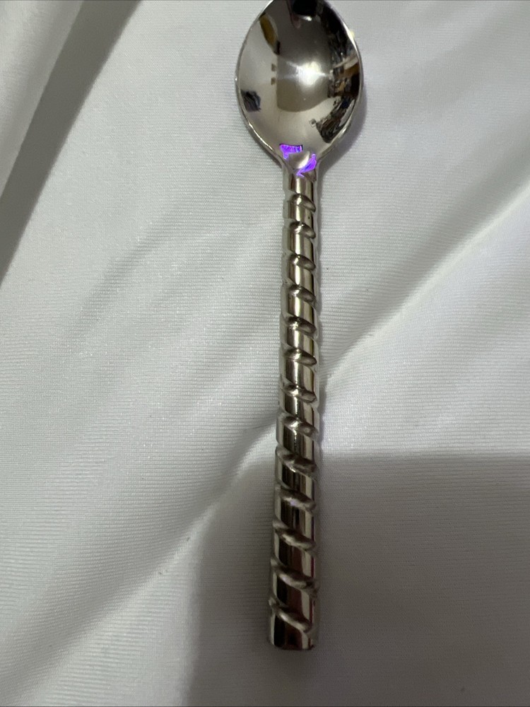 spiral handle spoon vintage