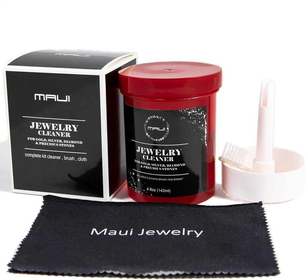 Ultimate Jewelry Cleaner Solution - Revive Gold & Silver with Complete Kit