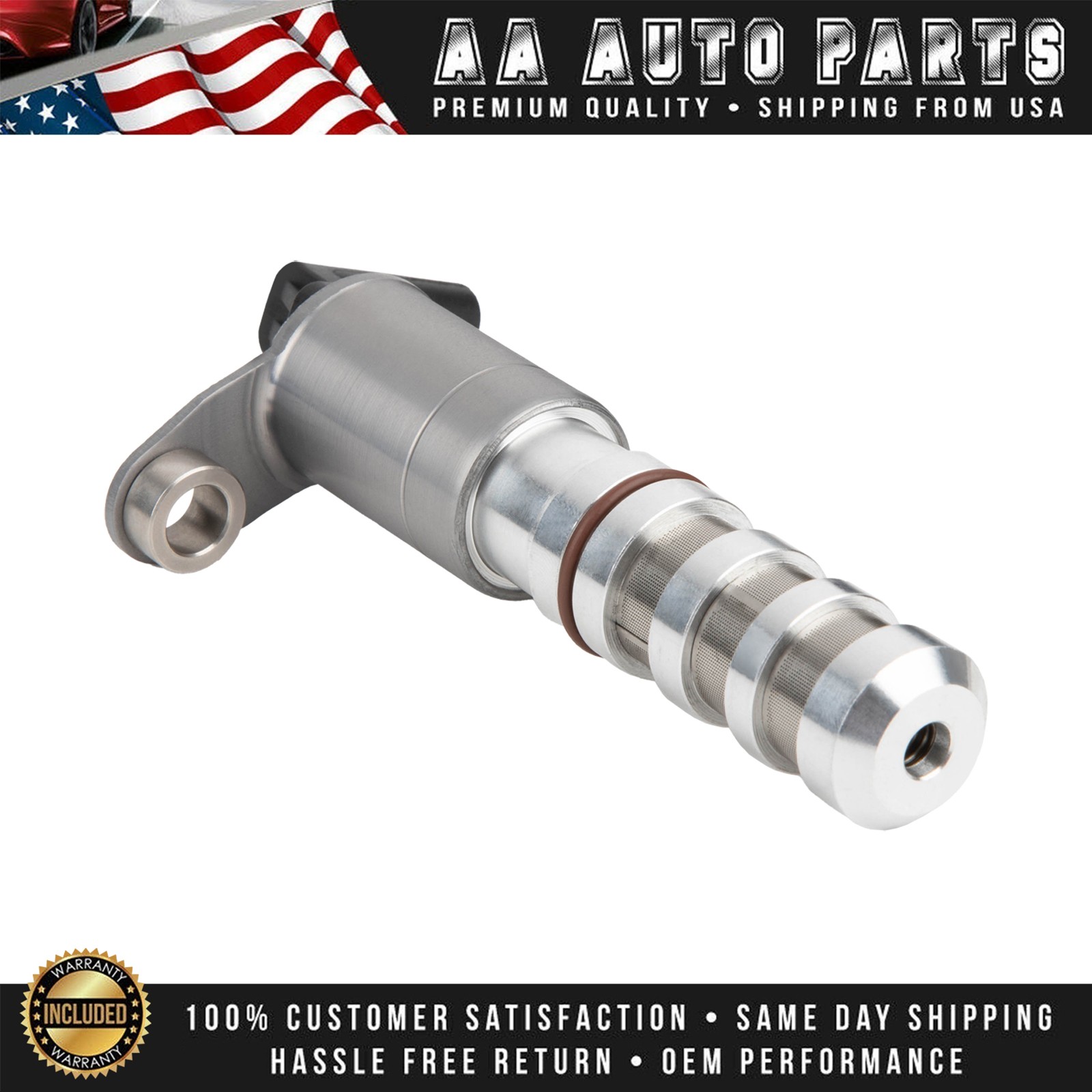 2PCS Engine Variable Valve Timing Solenoid for Buick Cadillac Chevy GMC 12671336