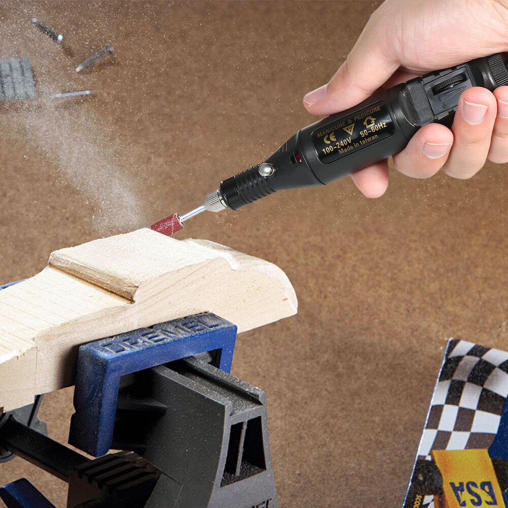 Electric Drill Tool Variable Rotary Engraving Pen Carve Set D8D1