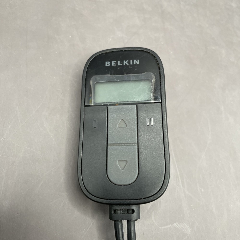Belkin Tunecast Auto Universal Car FM Transmitter WORKS Tested - Model # F8M066