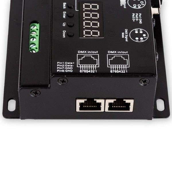 Used StudioPro 12 Channel DMX Digital Decoder - 5A per Channel