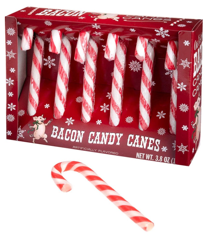 Bacon Candy Canes