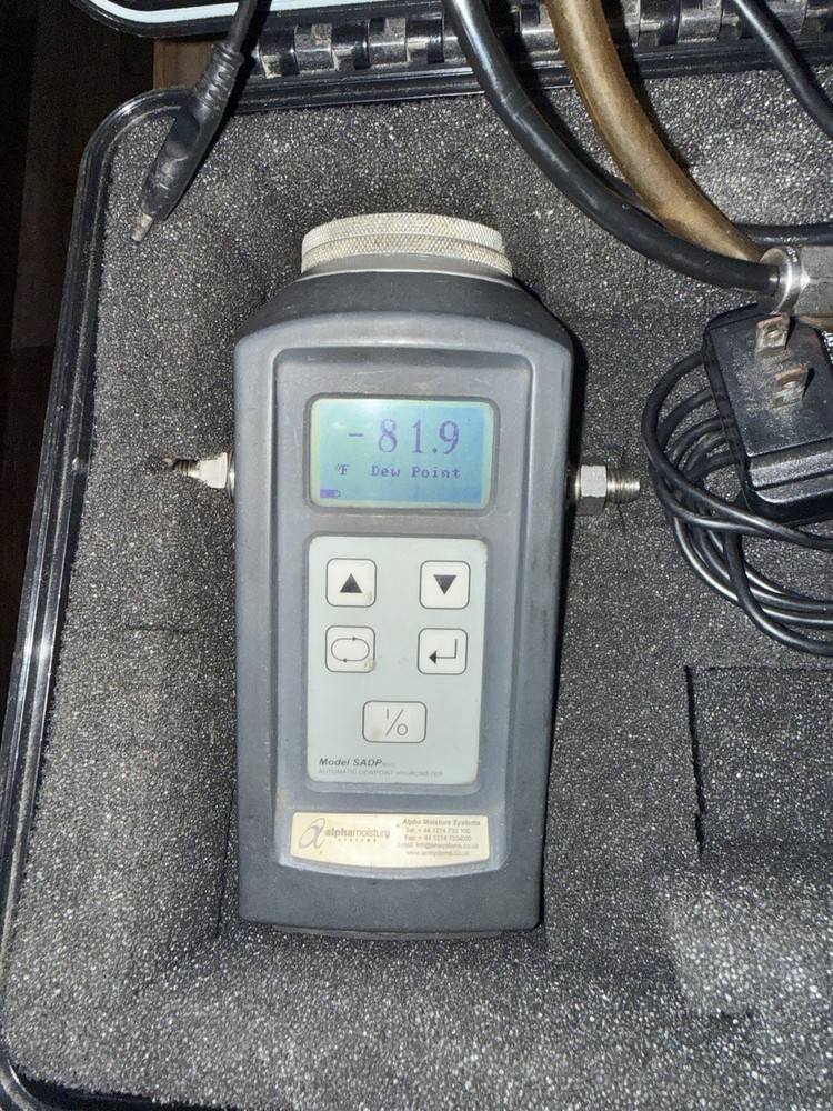 ALPHA MOISTURE SYSTEMS SADPMINI AUTOMATIC DEWPOINT HYGROMETER