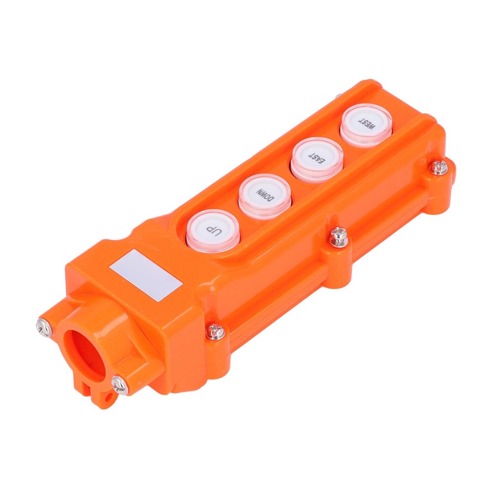 Crane Remote Control Hoist Switch Push Button Box Controller Rainproof New