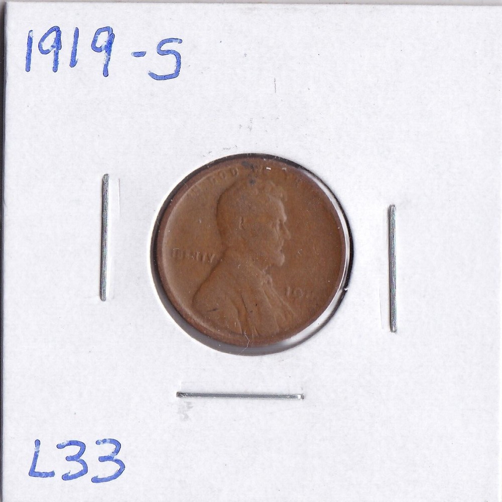 1919-S Lincoln Cent  L33