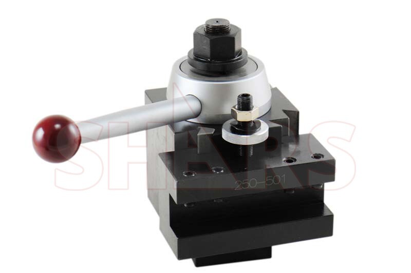 SHARS 17-48" DA 555 Wedge Quick Change Tool Post CNC + Certificate R}
