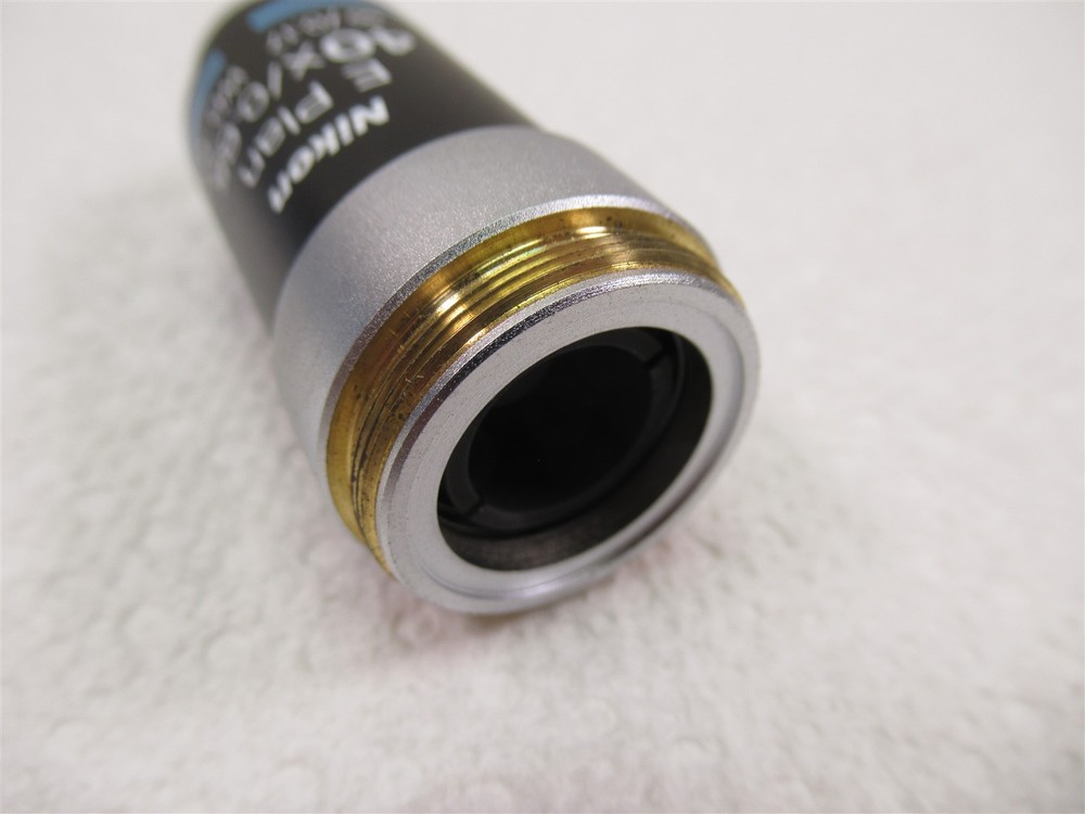 Nikon Eclipse E Plan 40x Microscope Objective Lens WD 0.65 Excellent Shape