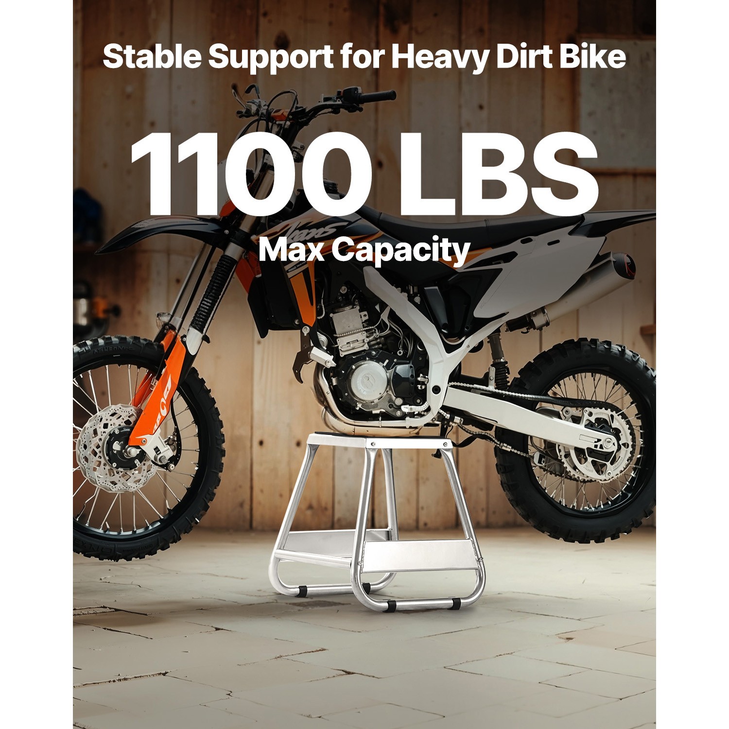 Dirt Bike Stand 1100 lbs Load Capacity Dirtbike Pit Stand for Moto Maintainence