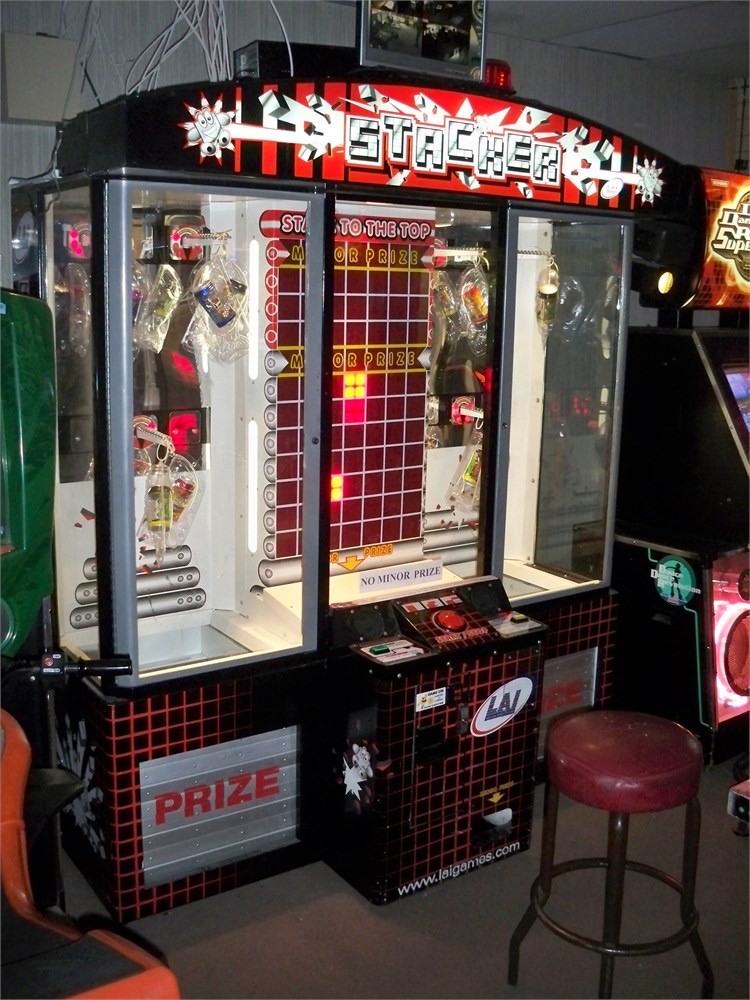 Giant Stacker Coin Operated Redemption Game