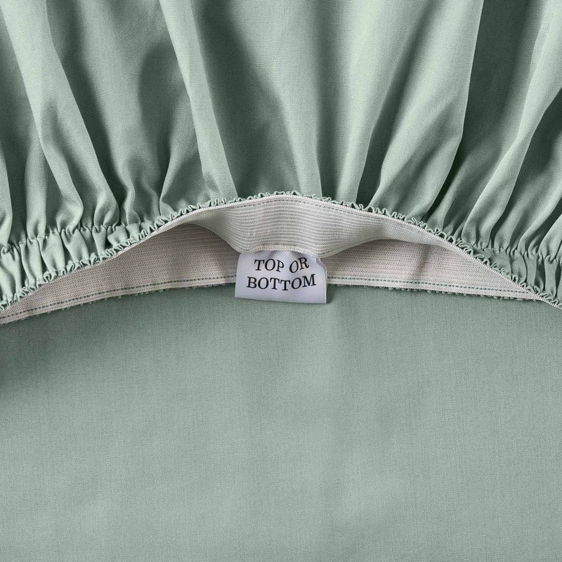 Ultra Soft 300 Thread Count Cotton Percale 4 Piece Sheet Set Machine Washable US