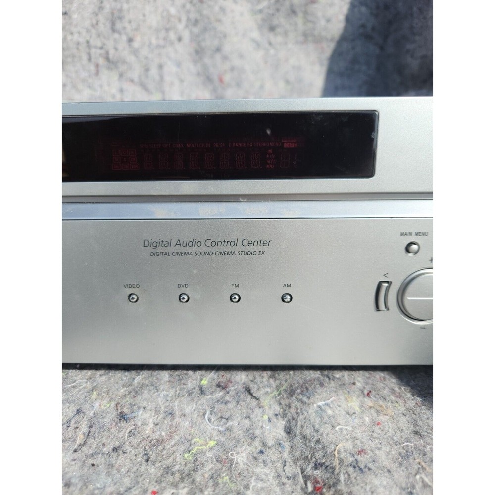 Sony STR-K660P Receiver Stereo Silver Tested Works