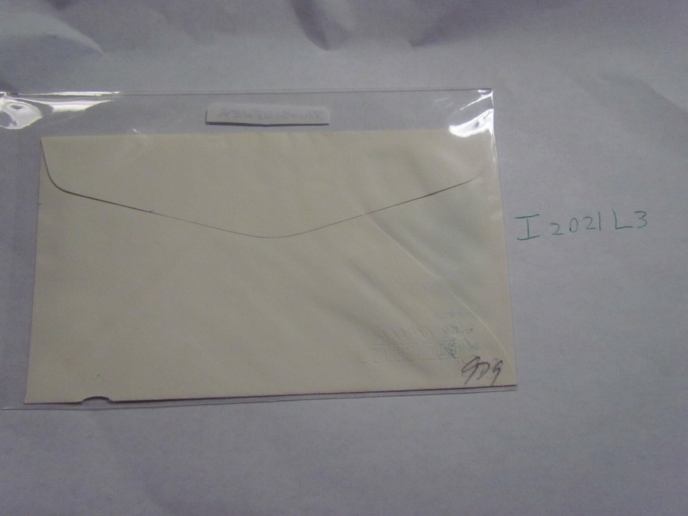 Jim Shafner signed First Day Cover Envelope