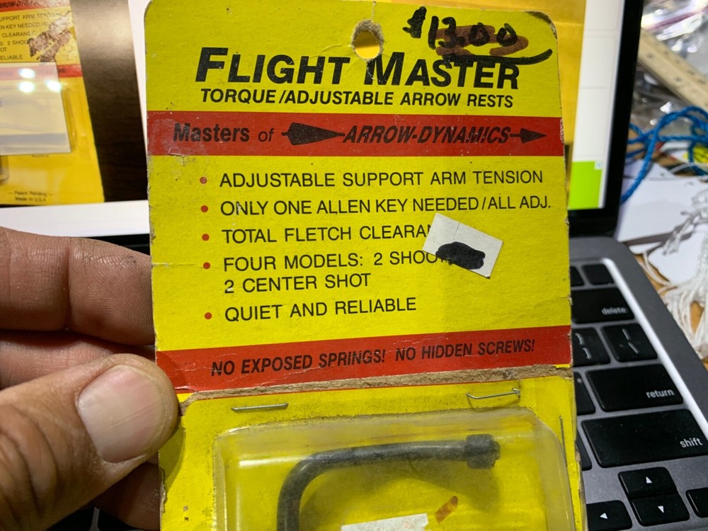 Flight Master Torque Adjustable arrow rests (21379)