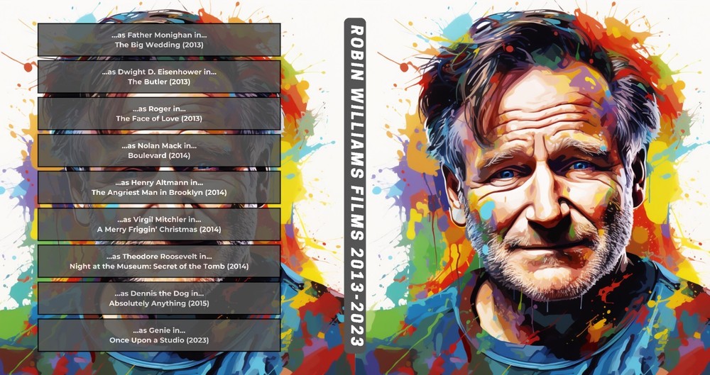 Robin Williams Collection - Custom Blu-ray Covers & Empty Cases