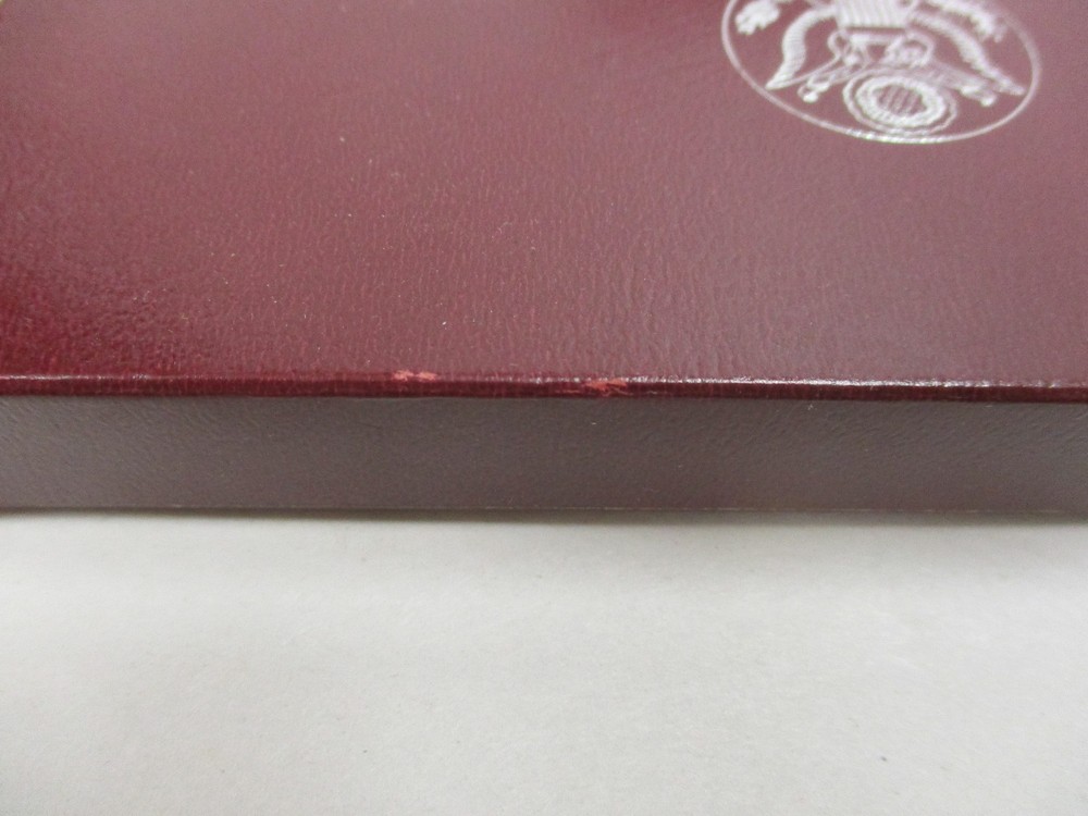 EMPTY BOX For Uncirculated 1988 US Olympic Silver Dollar Coin
