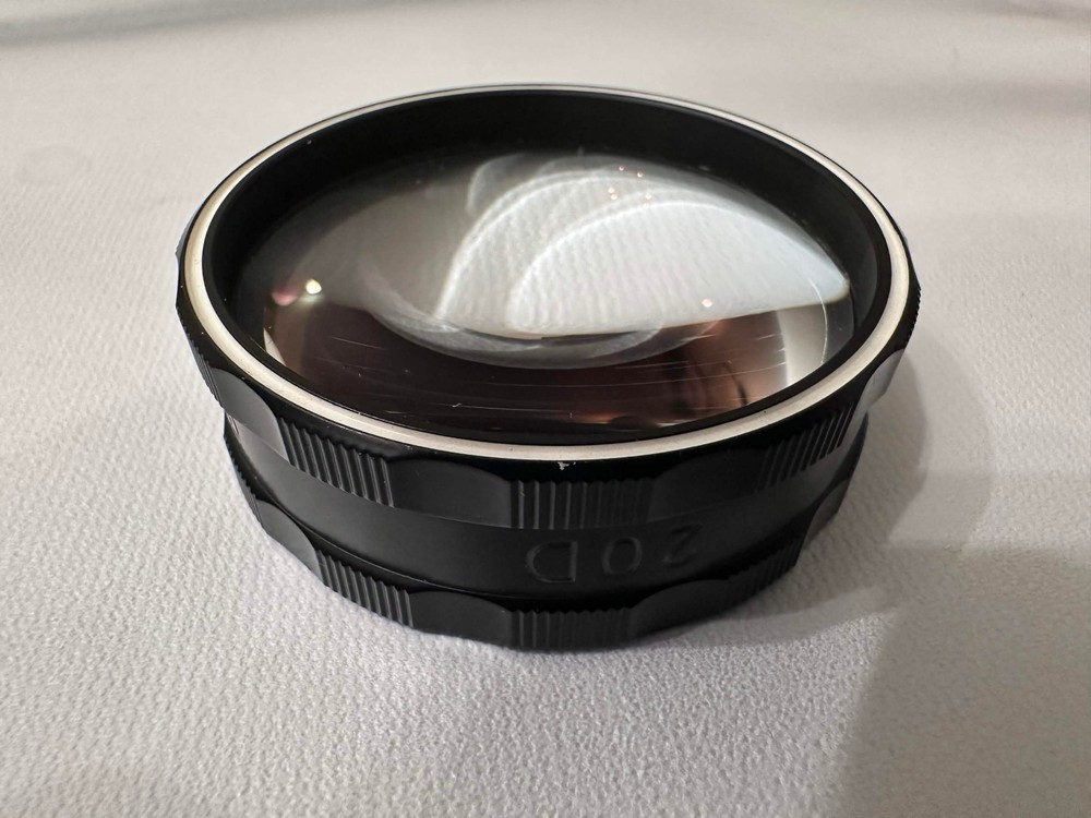 Nikon 20D (dptr) Lens, Ophthalmology/Optometry, MINT CONDITION, with Volk Case