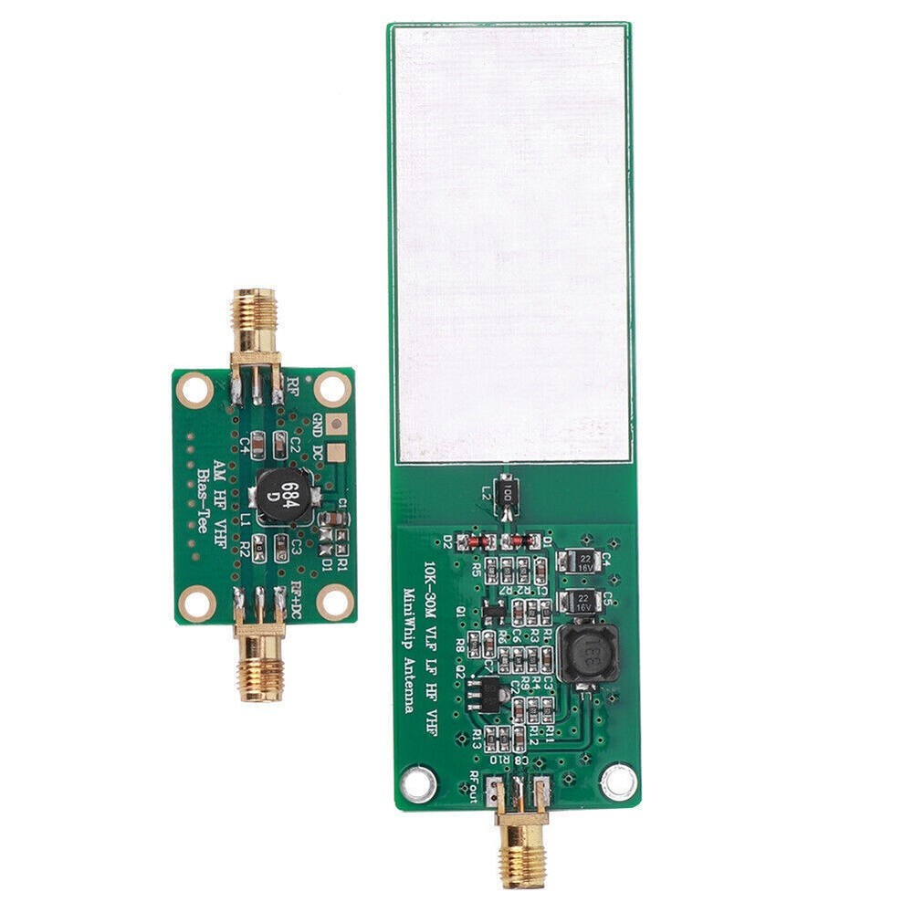 2Pcs Mini‑Whip Active Antenna RTL‑SDR Short Radio Receiver Electronic