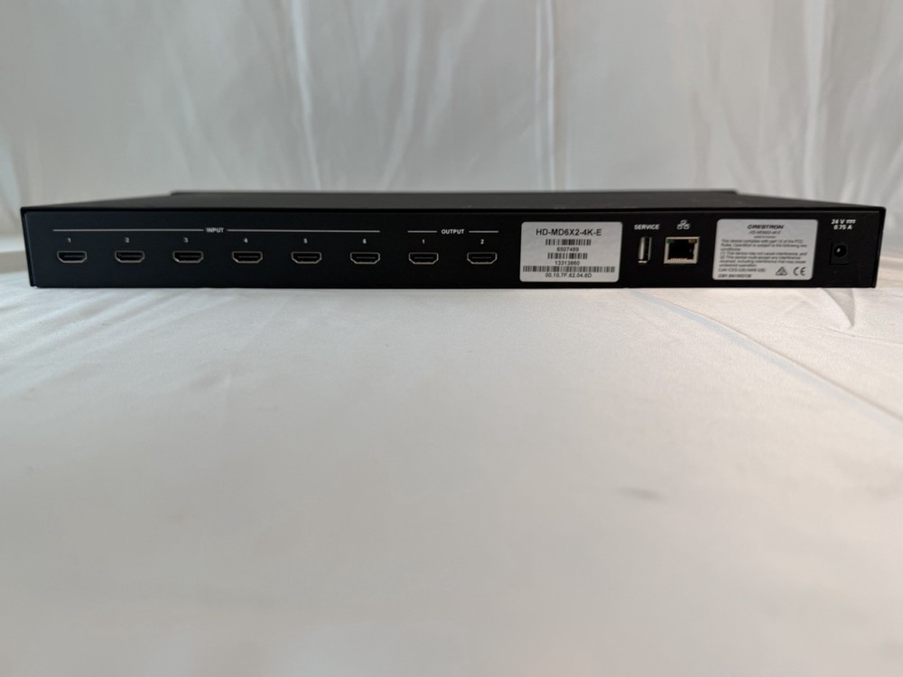 Crestron HD-MD6X2-4K-E HDMI Switcher