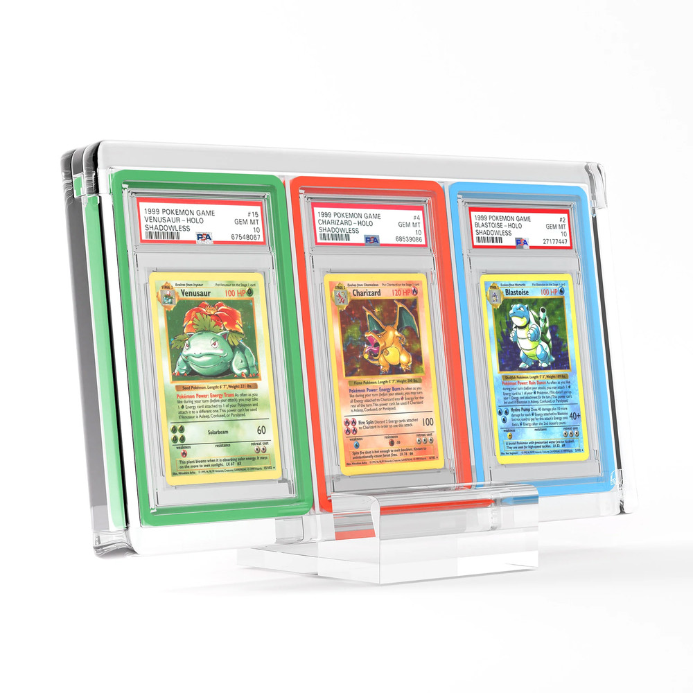 Phantom Display Brand Triple Acrylic Display for GradedGuard
