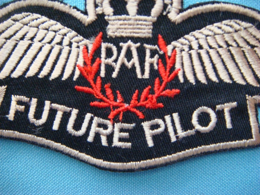 PATCH US ROYAL UK AIR FORCE RAF FUTURE PILOT
