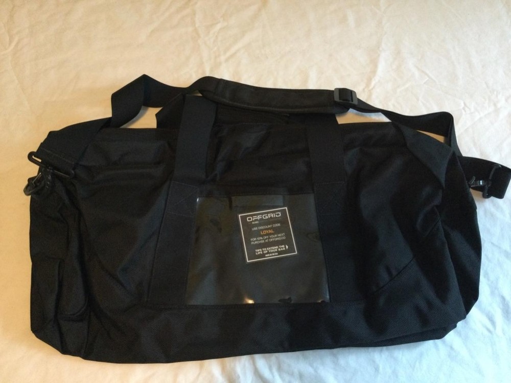 OffGrid Faraday Duffel Bag, Large - Signal Blocking, Anti-tracking