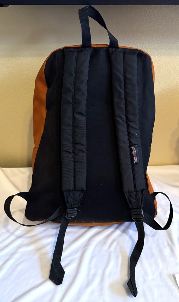 Jansport Backpack 2 Zip Compartments Adjustable Straps School Bag