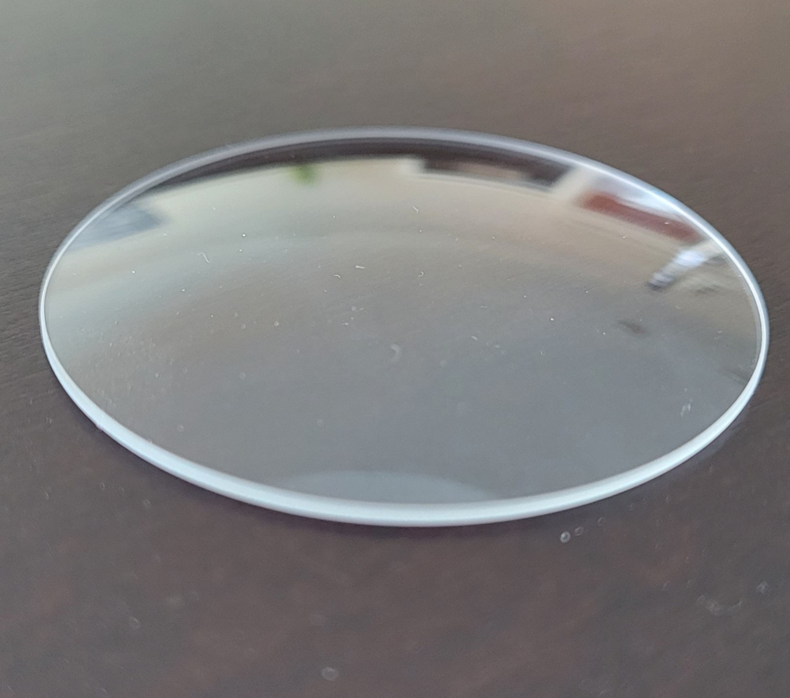 38.5MM VINTAGE STYLE 1.00MM LOW DOME MINERAL GLASS POCKET WATCH CRYSTAL