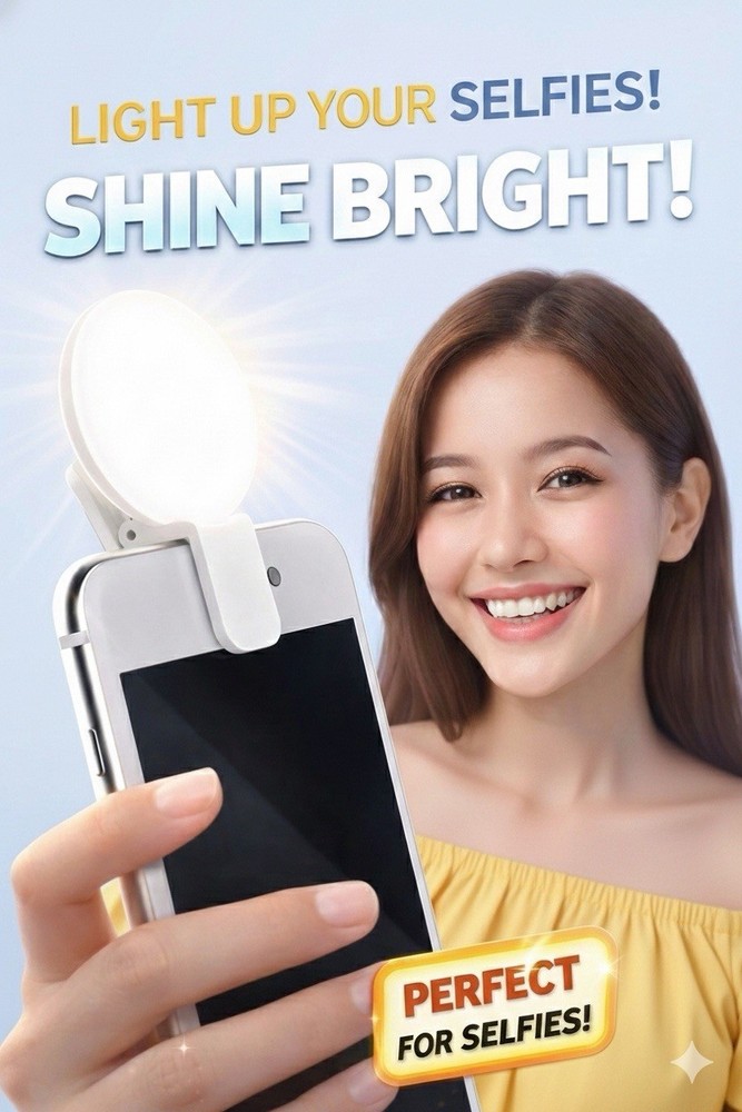 Phone Clip On Selfie Light