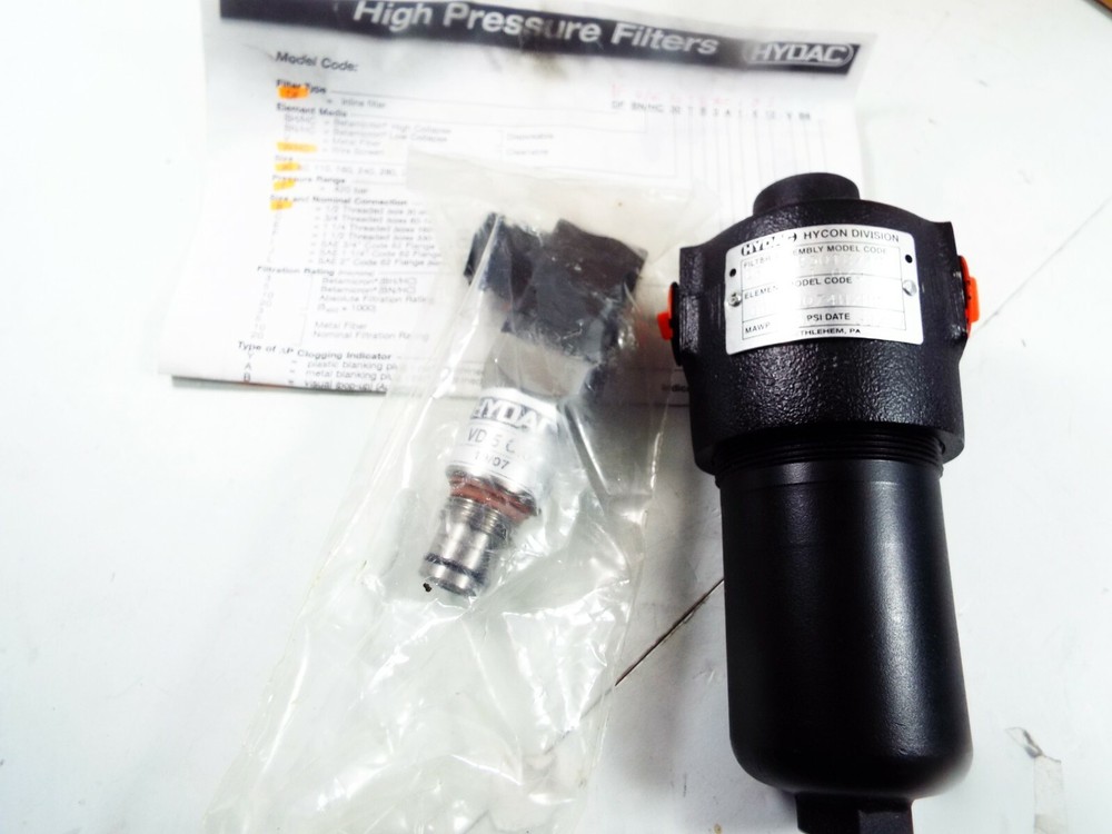 HYDAC DFW/HC30TB74C FILTER PRESSURE ASSEMBLY NEW