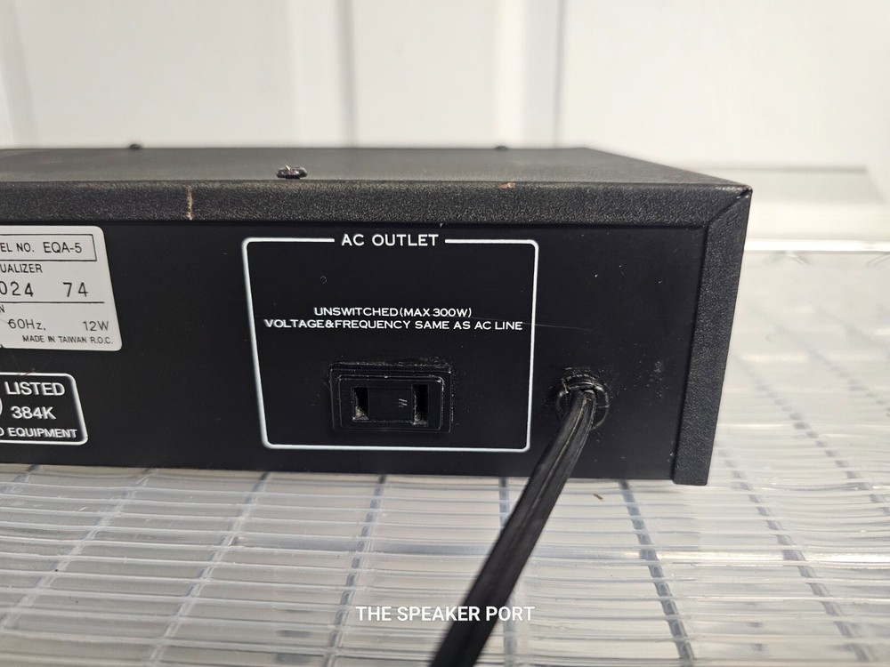 Teac EQA-5 Stereo Graphic Equalizer - CLEANED/TESTED/WORKS GREAT!
