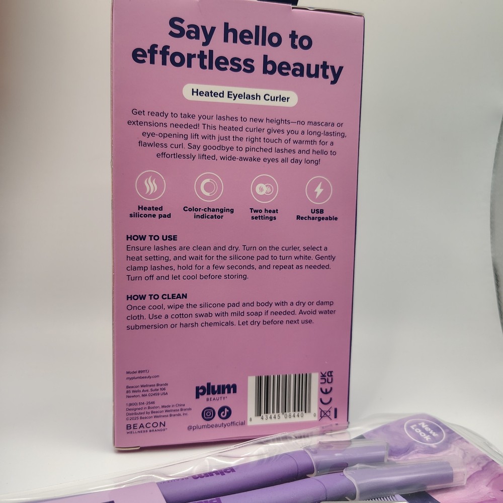 Plum Eyelashes & Eyebrows Set