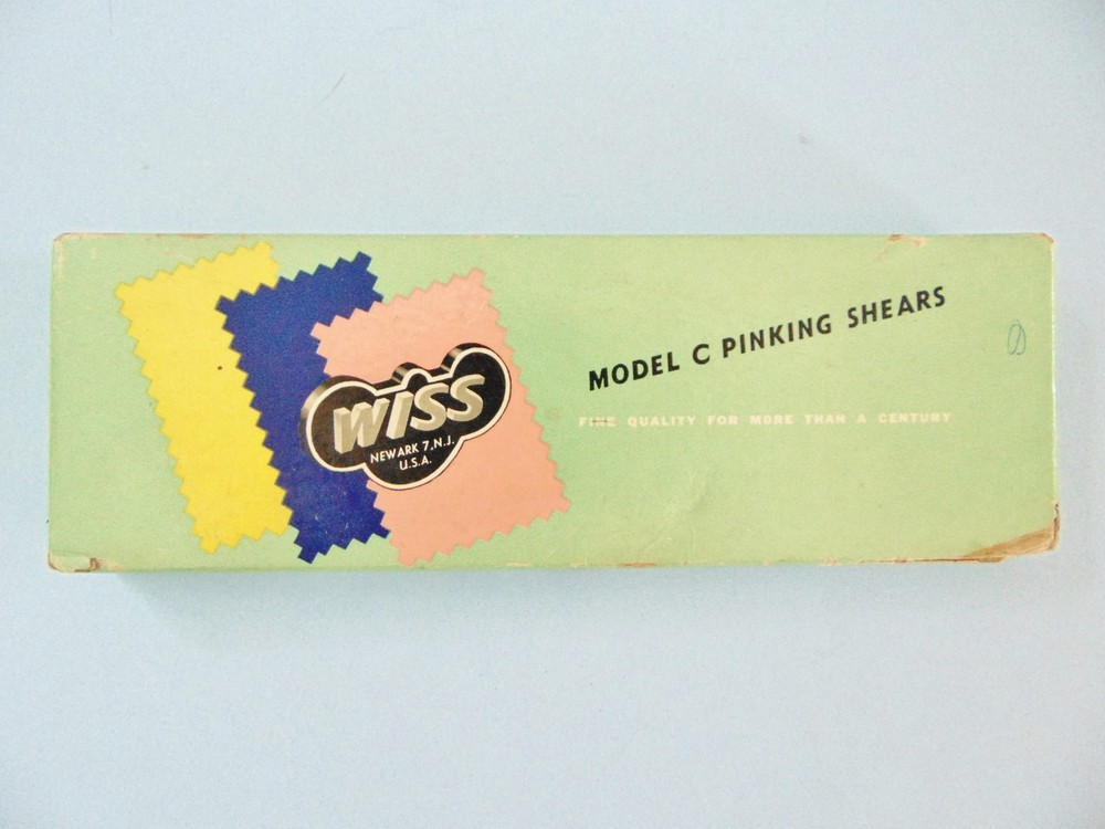 Vintage Wiss Model C Pinking Shears Scissors