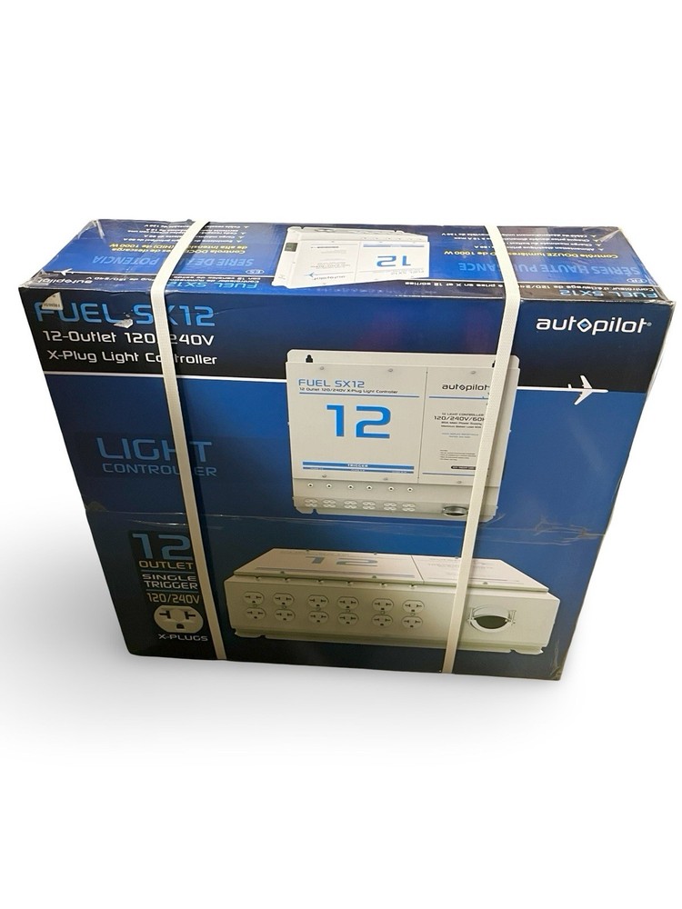 Autopilot APT0122 FUEL ST12 12 Outlet 240V Light Controller with Single Trigger
