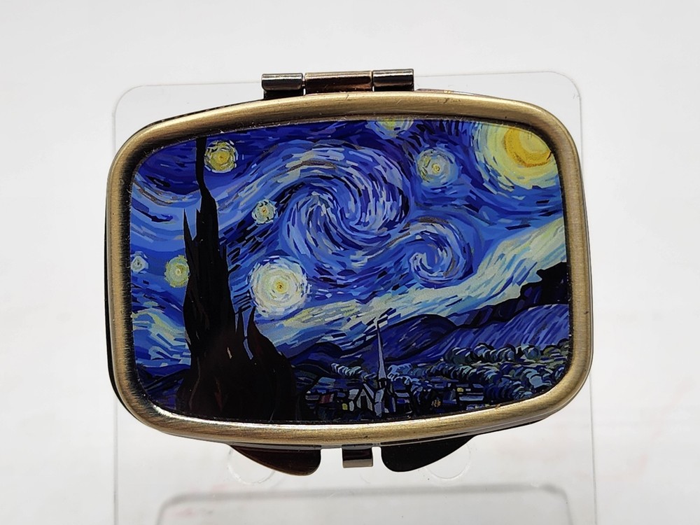 2-Van Gogh Starry Night Pill Boxes