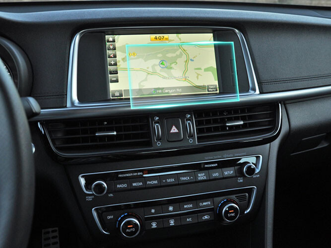Crystal Clear Screen Protector for 2016 Kia Optima Vehicle Navigation