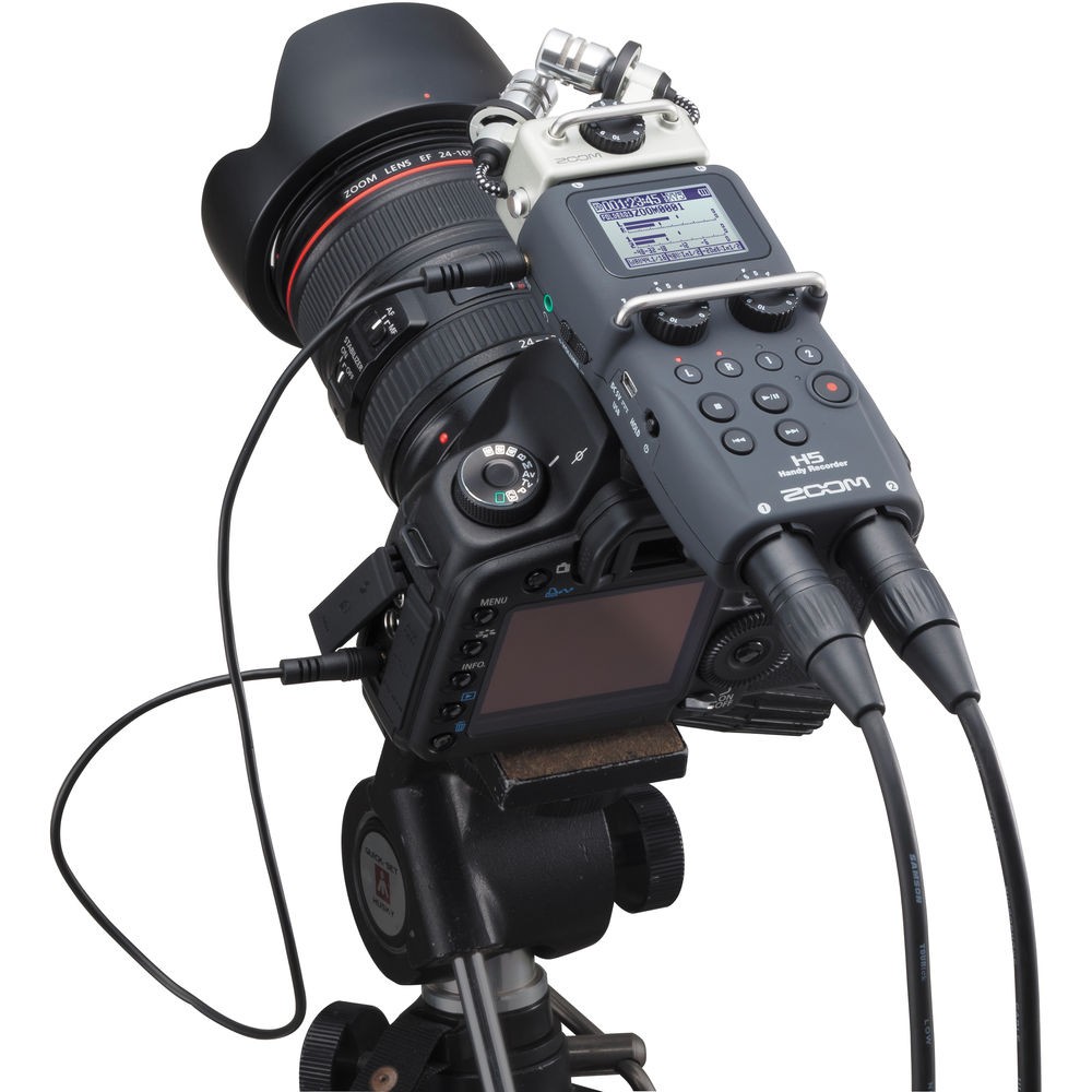 Zoom ZH2E H2essential Multi-Mic 32-Bit Float Portable Handy Recorder, Black