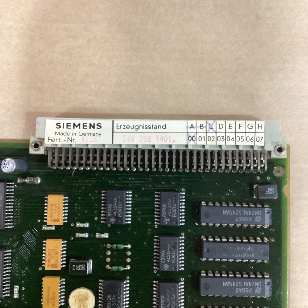 SIEMENS 548 258 9401 Electronic Board