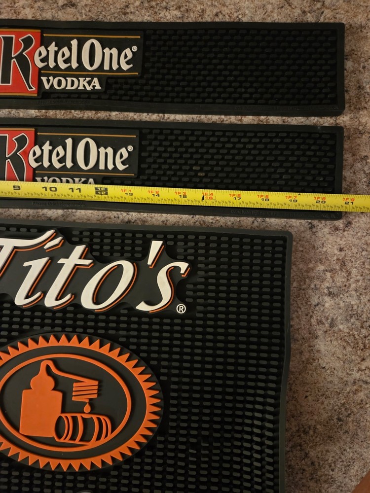 Titos And Kettle One Bar Mats