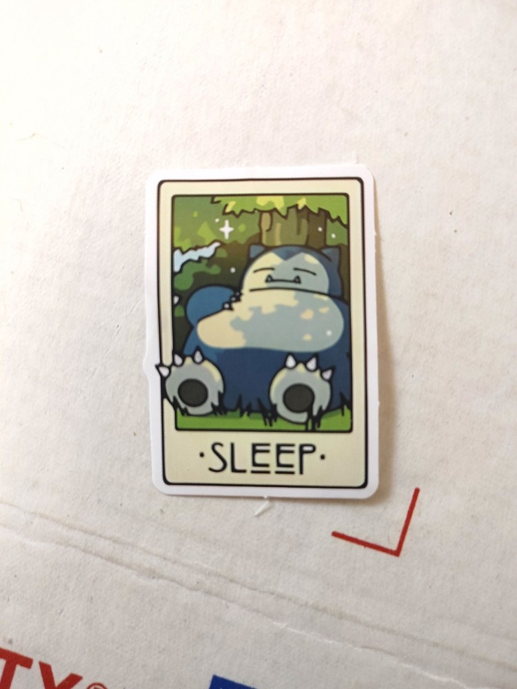 Pokemon Tarot Decal Sticker