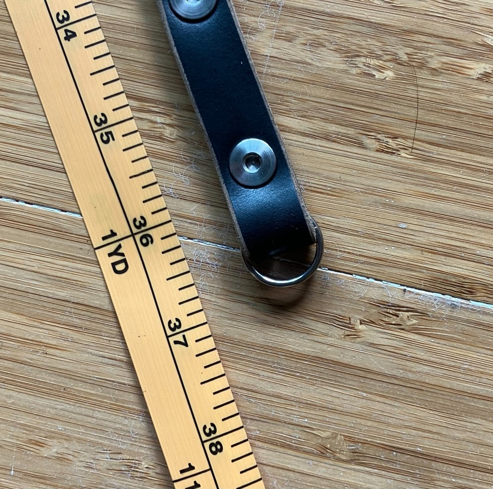 Horween Chromexcel leather camera neck strap 37" new