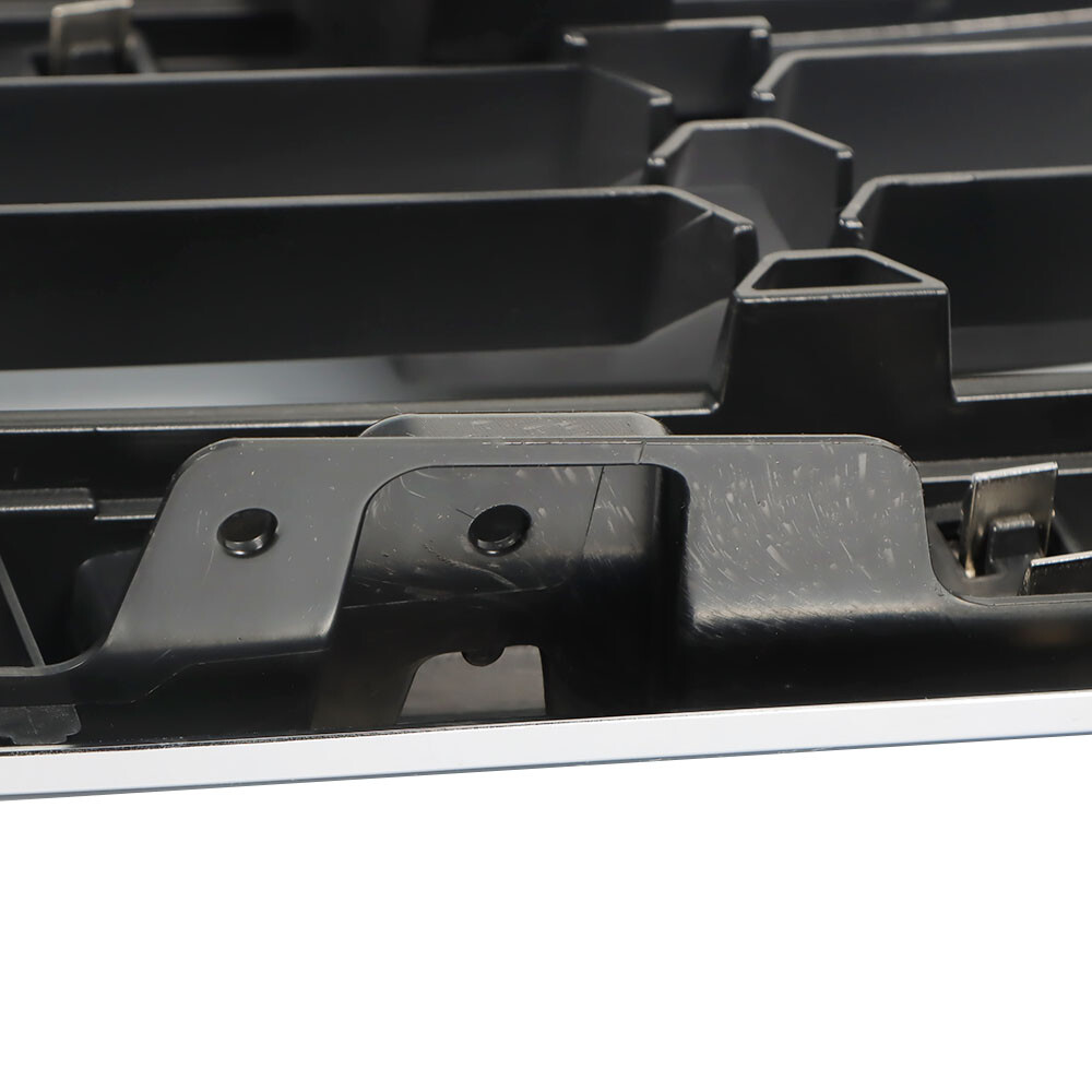 For 2016-2018 Chevrolet Silverado 1500 Front Grille Upper Grill Plastic Chrome