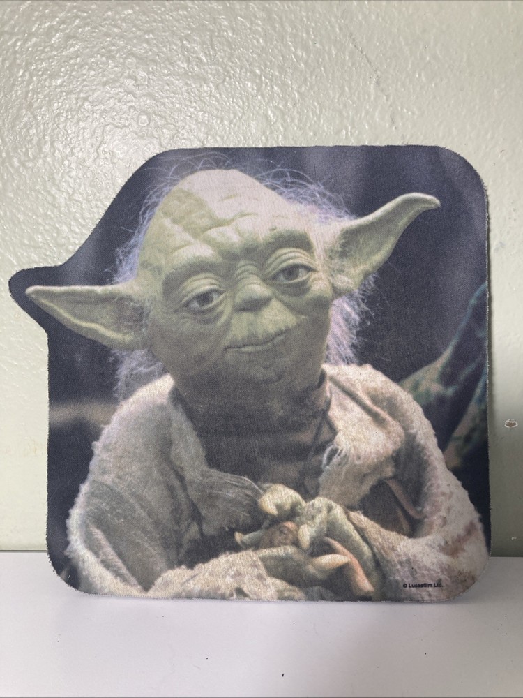 Star Wars Yoda Jedi Master Computer Mouse Pad / Mat