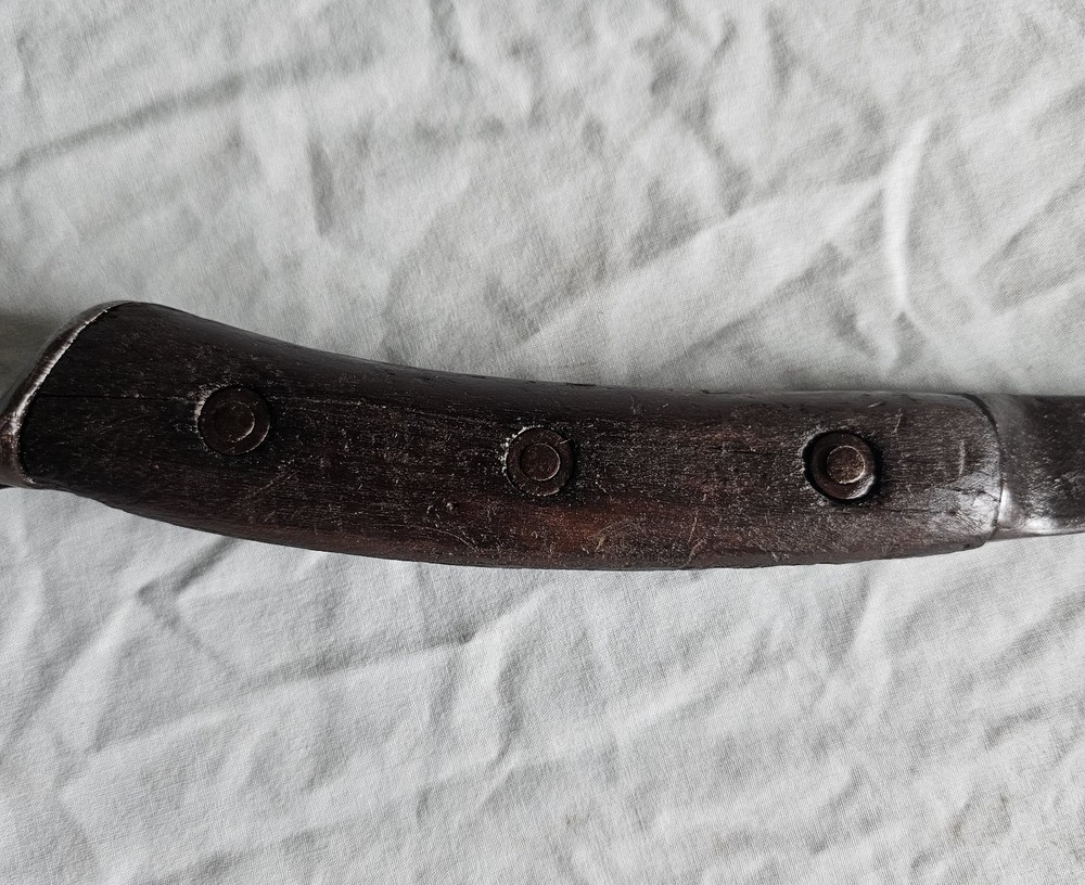 1920's antique Estwing UtilAx Trapper axe puller crate hammer 3 Rivet handle